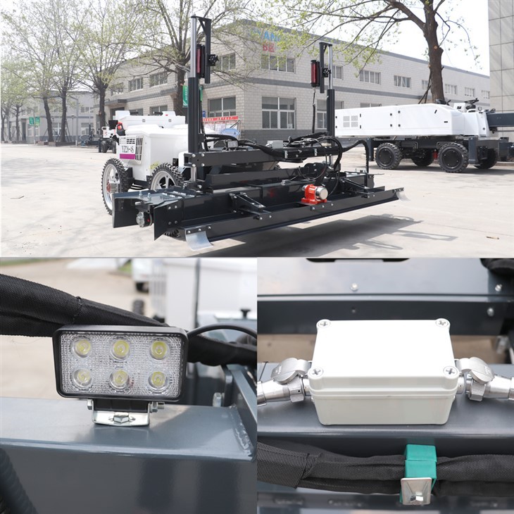 laser vibrating machine for concrete leveling